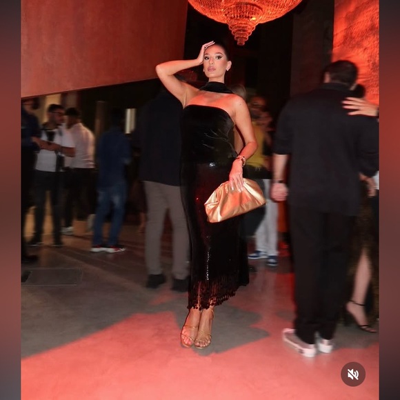 ZARA SEQUIN LONG SKIRT ZW COLLECTION - Picture 11 of 15